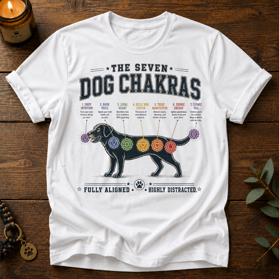 Seven Dog Chakras T-Shirt